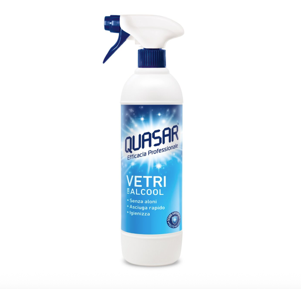 QUASAR Glasreiniger mit ALKOHOL, 580 ml