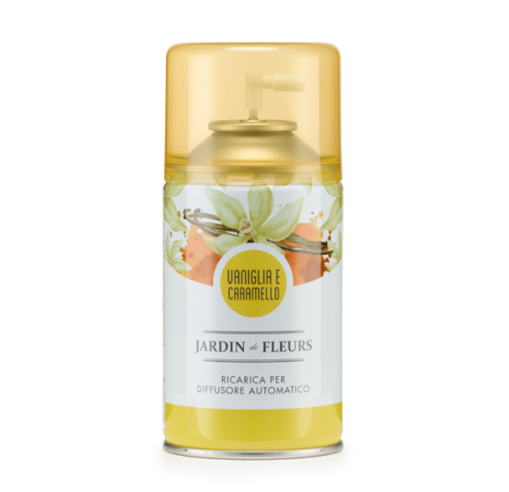 Jardin de Fleurs, Nachfüllung für automatischen Diffusor, Vanille und Karamell, 250 ml