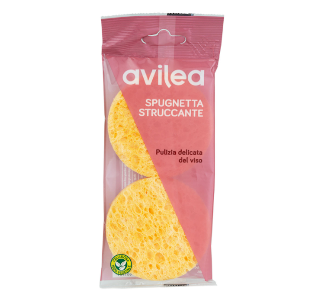 Avilea, Make-up-Entferner-Schwämme, 2 Stk.