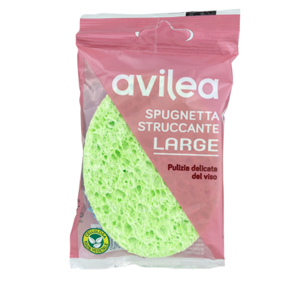 Avilea, Large Make-up-Entferner-Schwamm, 1 Stk.