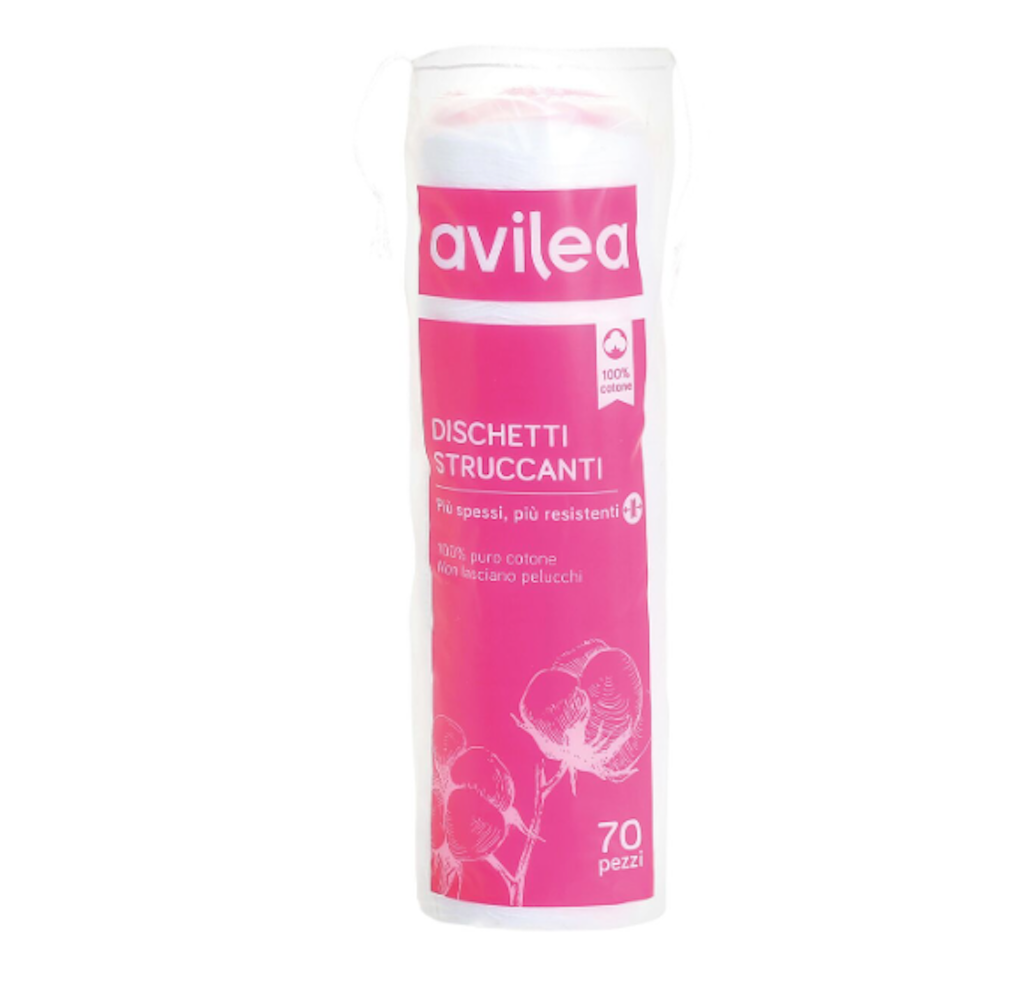 Avilea, Make-up-Entferner-Pads, 70 Stk.