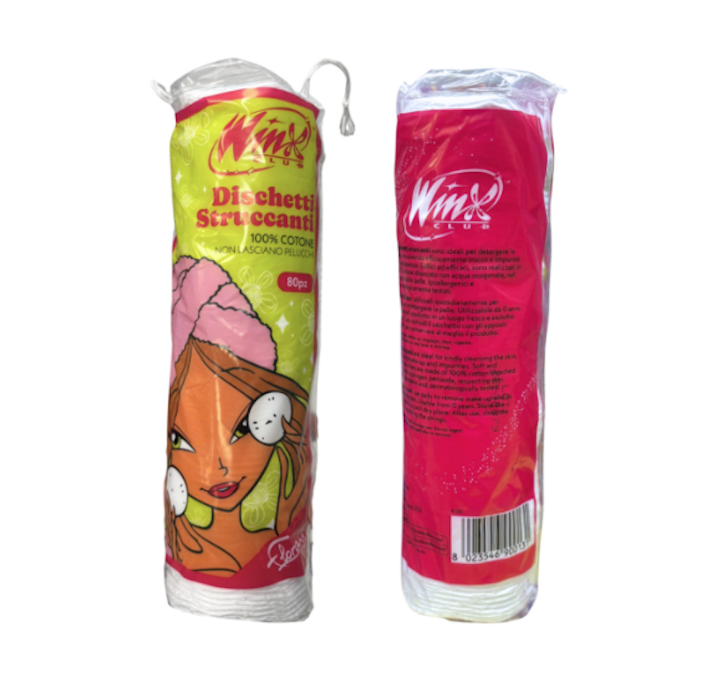 Winx, Make-up-Entferner-Pads, 80 Stk.