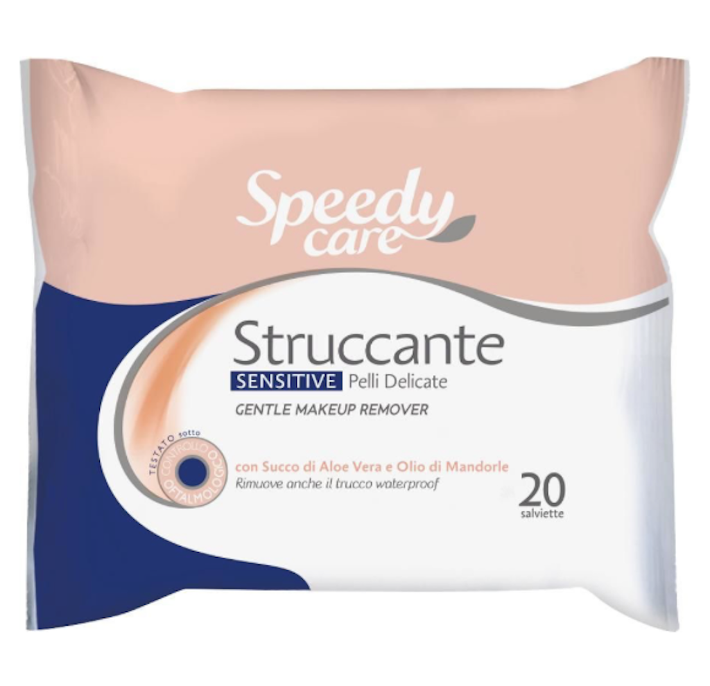 Speedy Care, sanfte Feuchttücher zum Abschminken, 20 Stk.