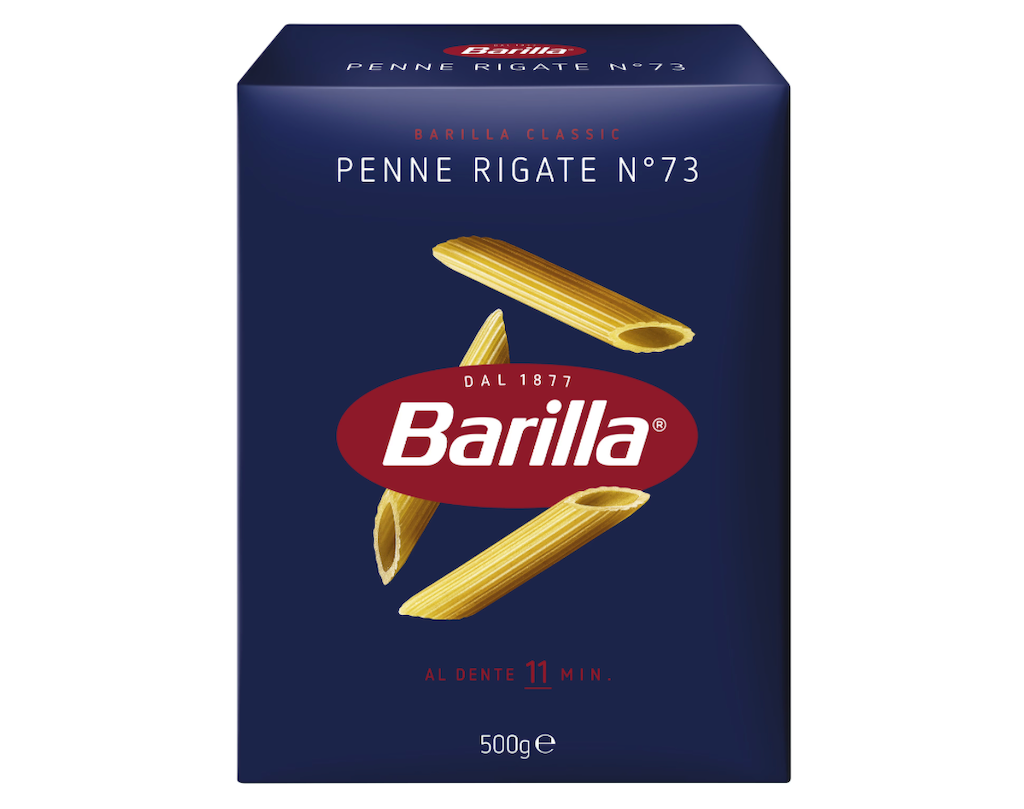 Barilla, Penne Rigate n.73, 500 gr