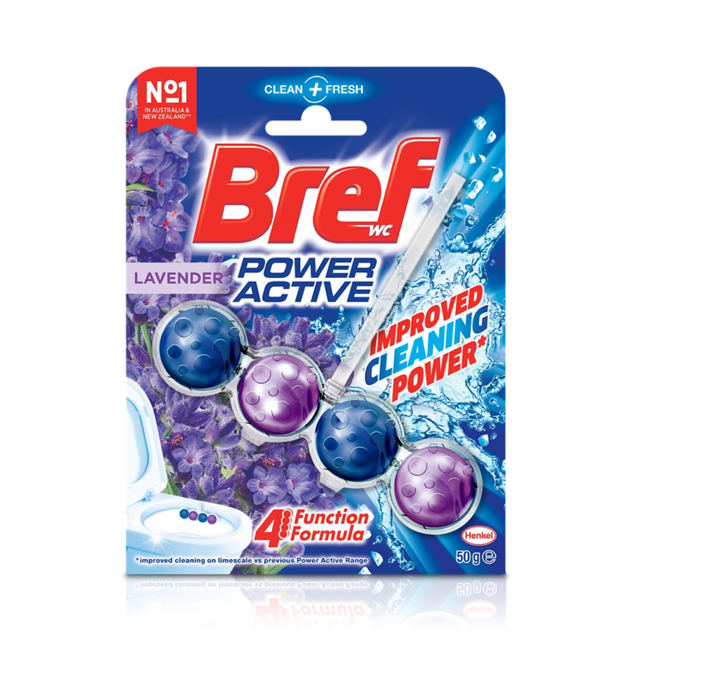 Bref, Einhänger, Power Aktiv, Lavendel, 1 Stück
