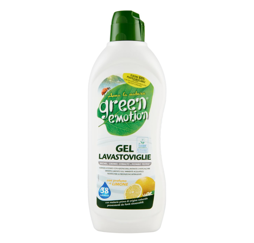 Green Emotion, Geschirrspülgel, Zitrone, 38 Wäschen