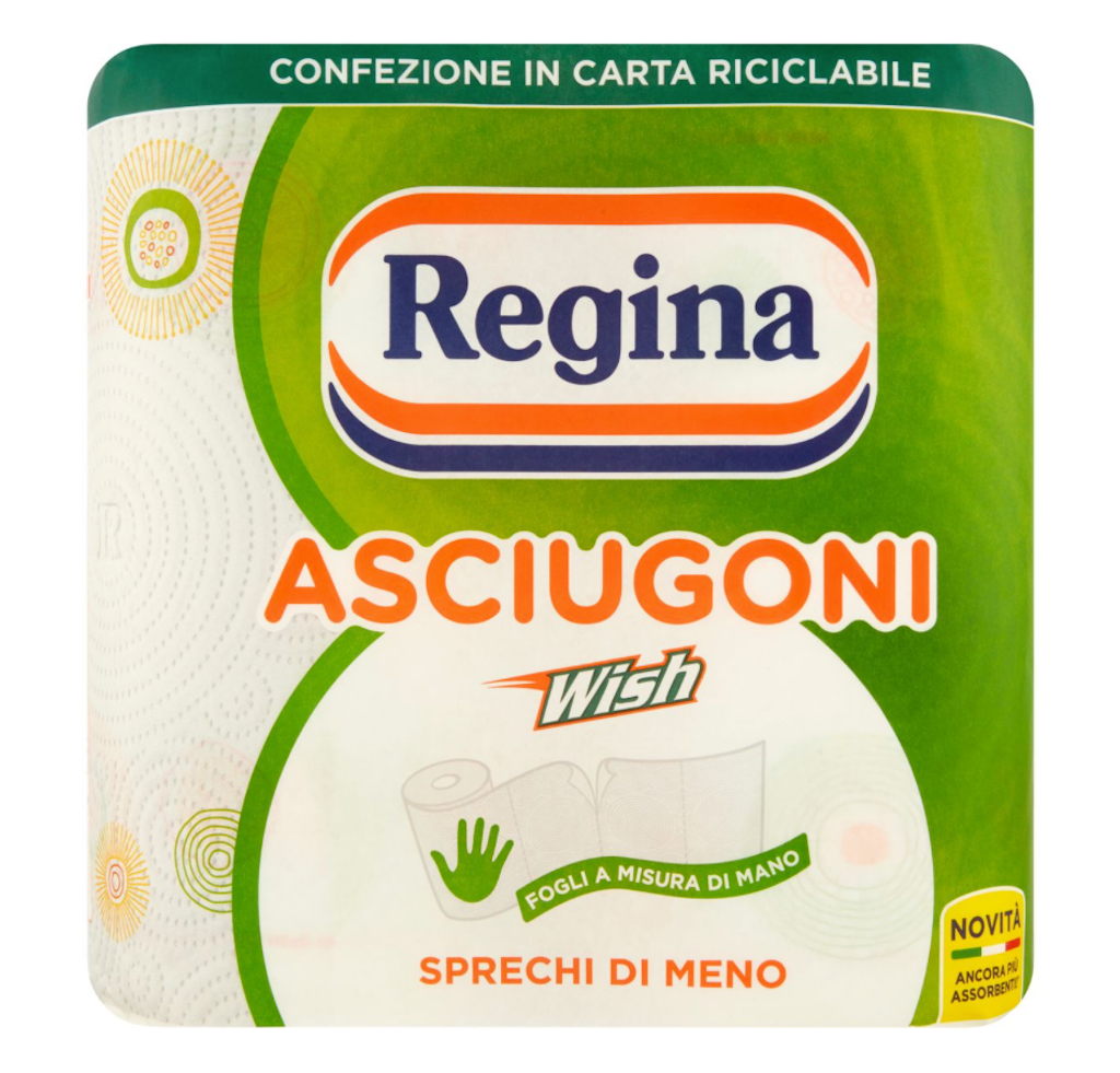 Regina, Asciugoni Wish, Haushaltspapier, 2 Rollen