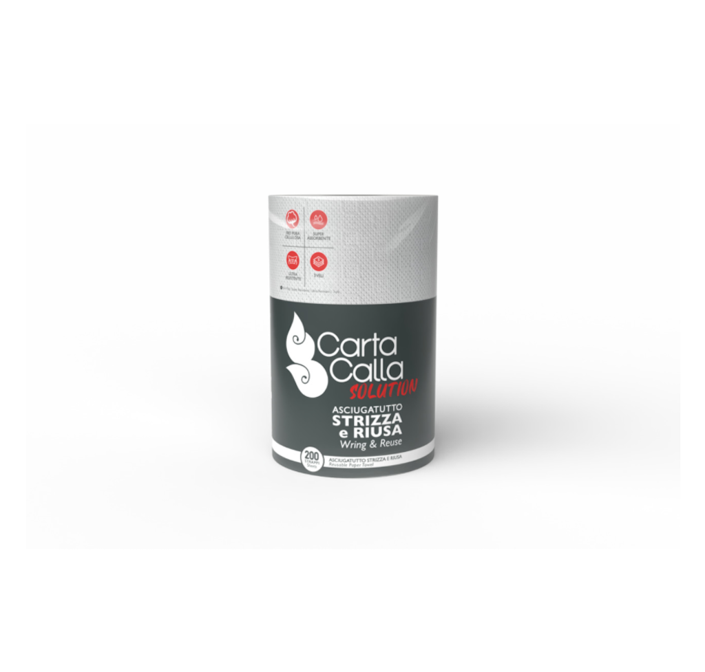 Carta Calla, Solution Haushaltspaspier, 3 Lagig, 1 Rolle