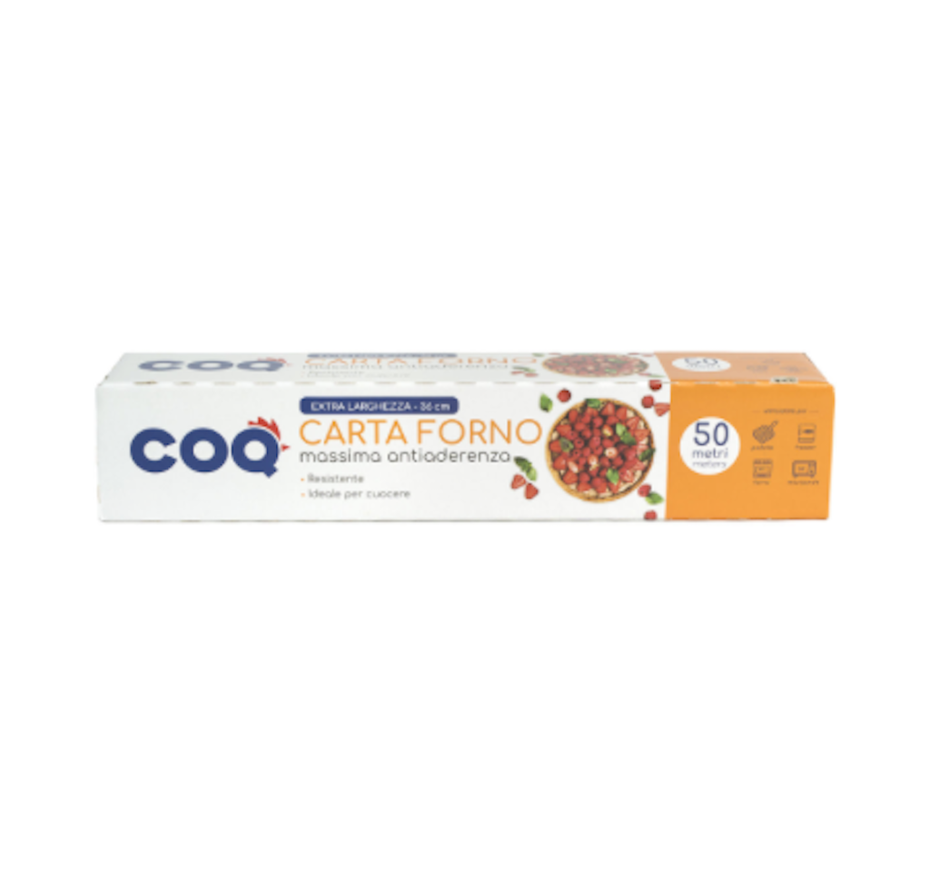 Coq, Backpapier Extrabreit, Maximale Haftfähigkeit, 50 m