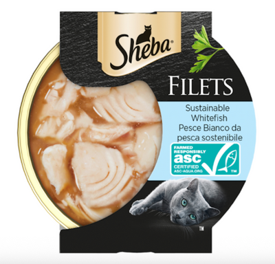 Sheba, Filets mit Weissfisch, 60 gr