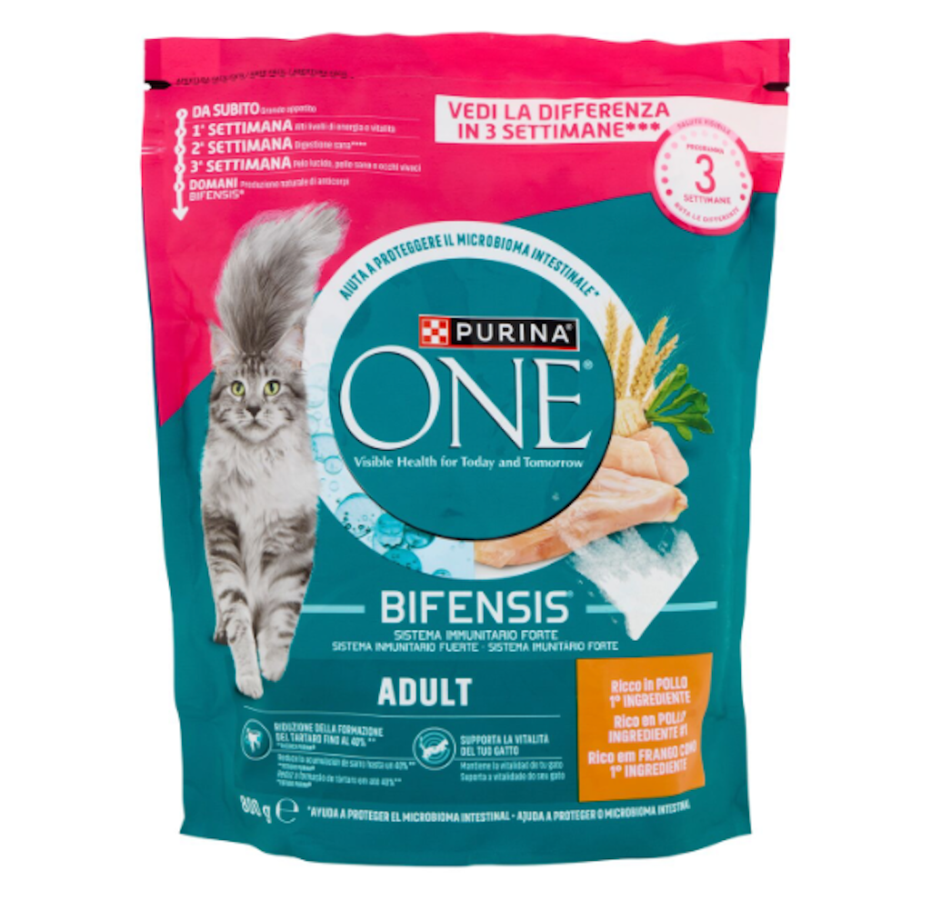 Purina, One Bifensis, Erwachsene, mit Huhn, 800gr.