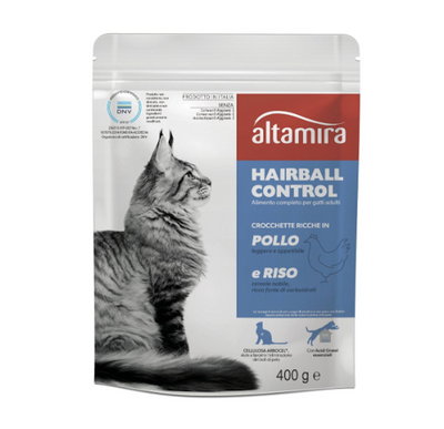 Altamira, trockenfutter, Hairball Control,  mit Huhn und Reis, 400gr.
