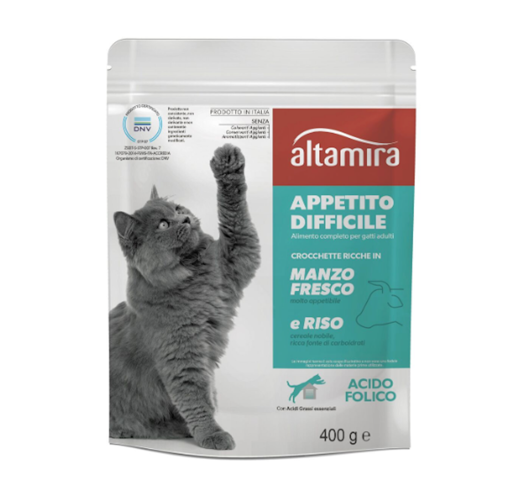 Altamira, trockenfutter, für wählerische Fresser, mit Rindfleisch und Reis, 400 g