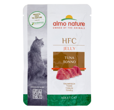 Almo Nature, Jelly, Nassfutter mit Thunfisch, 70gr.