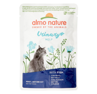 Almo Nature, Urinary, Nassfutter mit Fisch, 70gr.