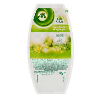 Air Wick, Deodorant-Gel, Grüner Apfel und Geissblatt, 150gr.