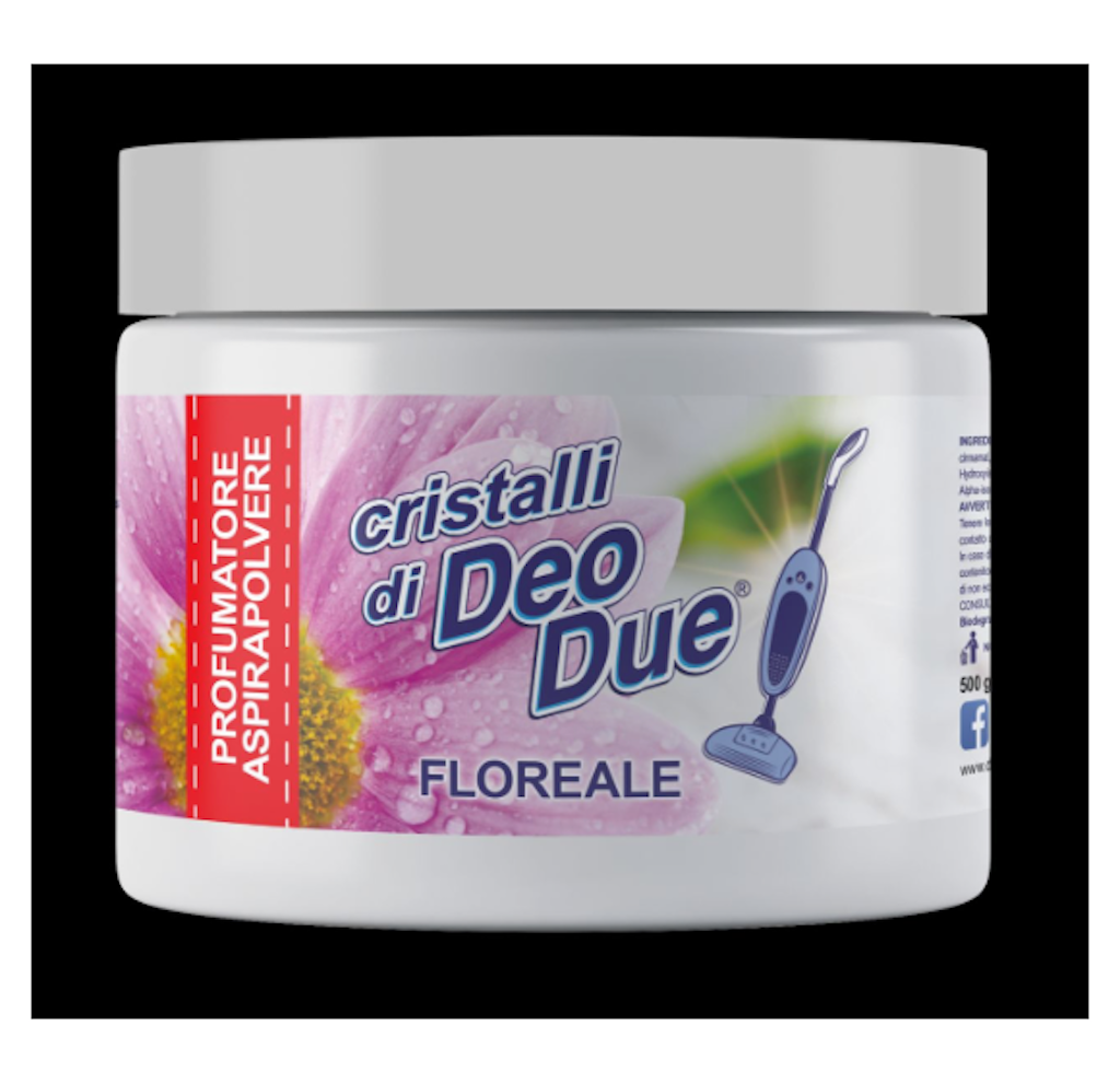 Deo Due, Duftkristalle für Staubsauger, Blumen, 500 gr.