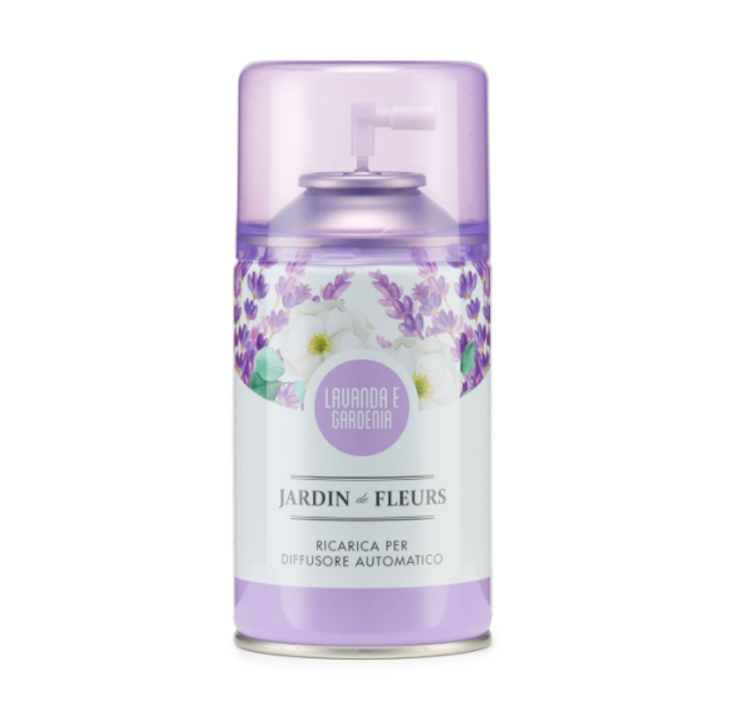 Jardin de Fleurs, Nachfüllung für automatischen Diffusor, Lavendel und Gardenie, 250 ml