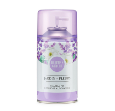 Jardin de Fleurs, Nachfüllung für automatischen Diffusor, Lavendel und Gardenie, 250 ml