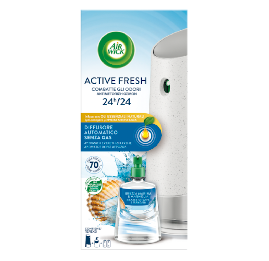 Air Wick, Automatischer Diffusor ohne Gas+Nachfüllpackung