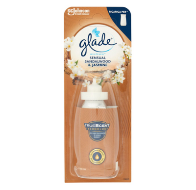 Glade, Sense and Spray, Nachfüllpackung für Raumduftspender, Sandalholz und Jasmin