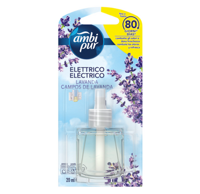 Ambipur, Nachfüllpackung für elektrischer Raumduftspender, Lavendel