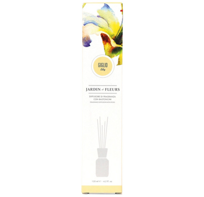 Jardin de Fleurs, Raumduft mit Stäbchen Lilie, 125 ml