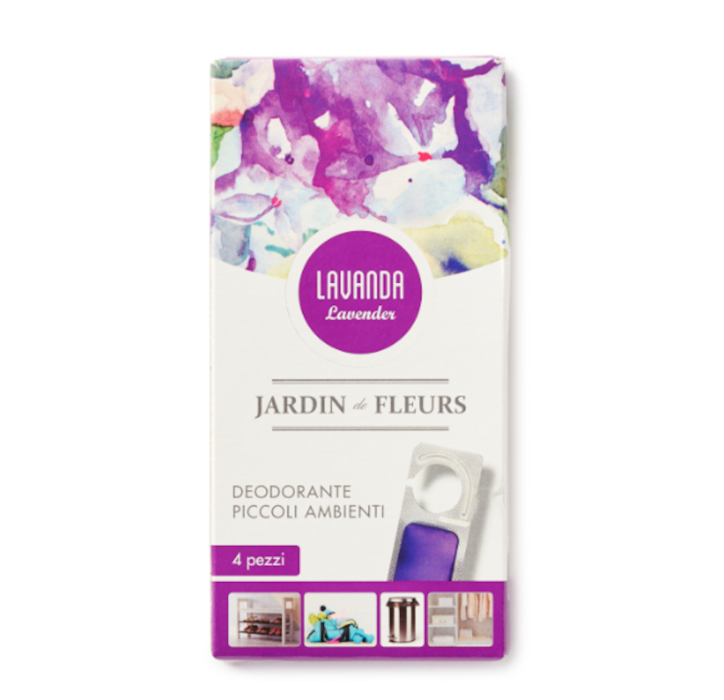 Jardin de Fleurs, Raumduft für kleine Räume, Lavendel, 4 Stk.