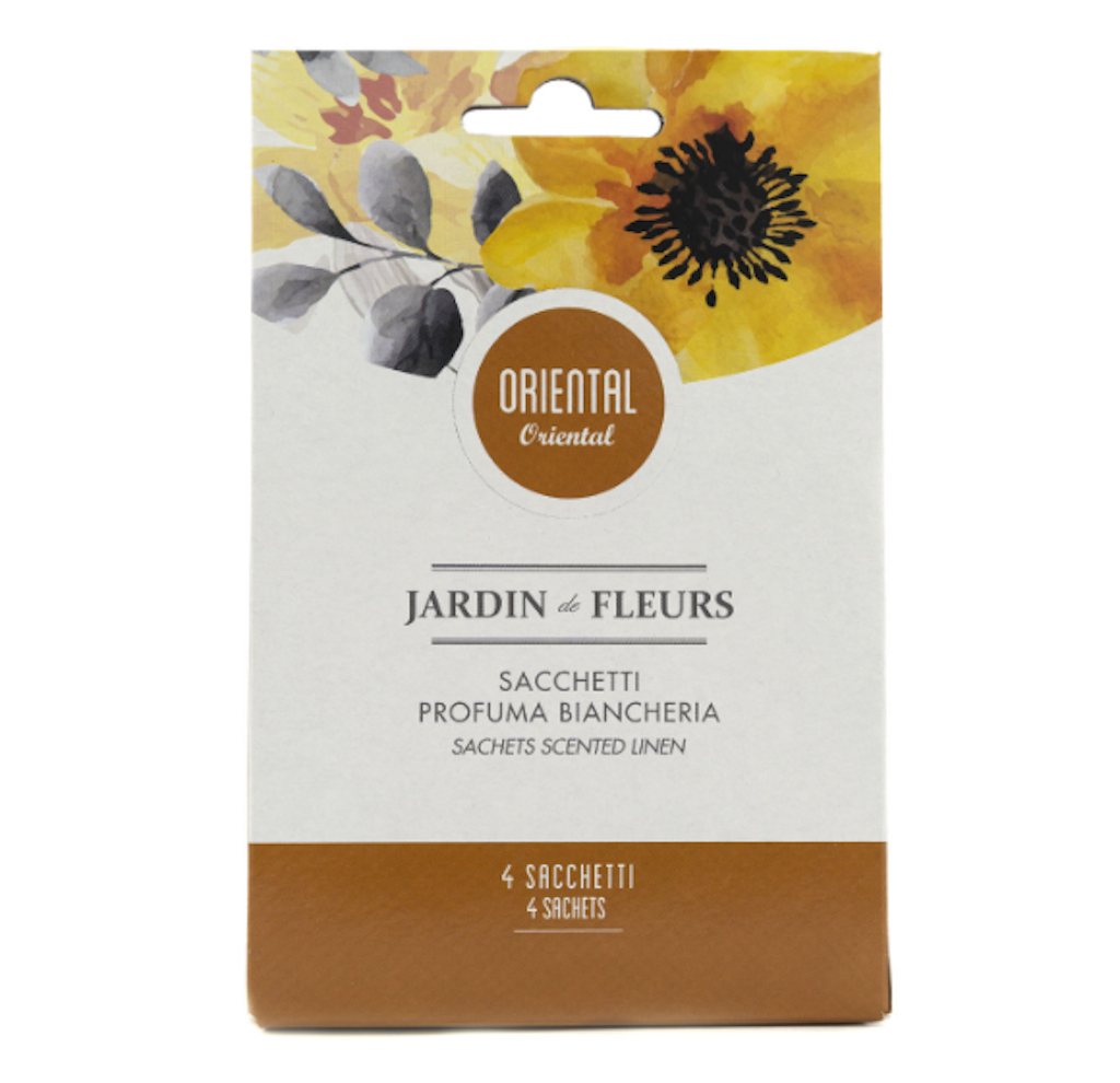 Jardin de Fleurs, Duftsäckchen für Wäsche, Oriental, 4 Stk.