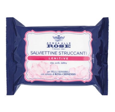 Acqua alle Rose, beruhigende Abschminktücher, 20 Stk.