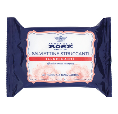Acqua alle Rose, aufhellende Abschminktücher, 20 Stk.