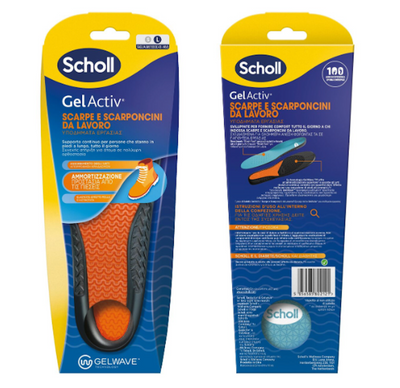 Dr. Scholl's, Einlegesohlen für Arbeitsschuhe, Grösse L, 1 Paar