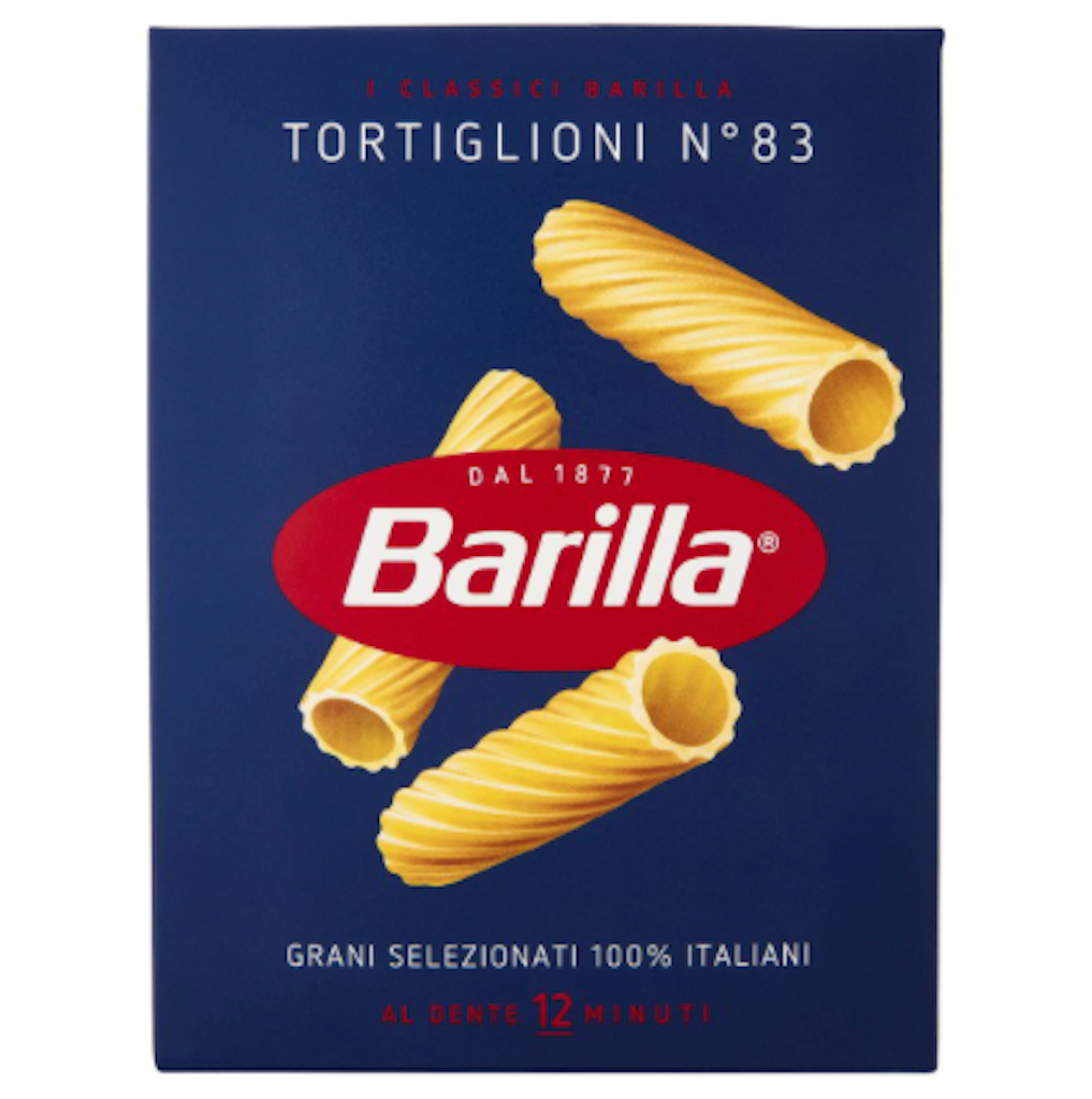 Barilla, Tortiglioni n.83, 500 gr