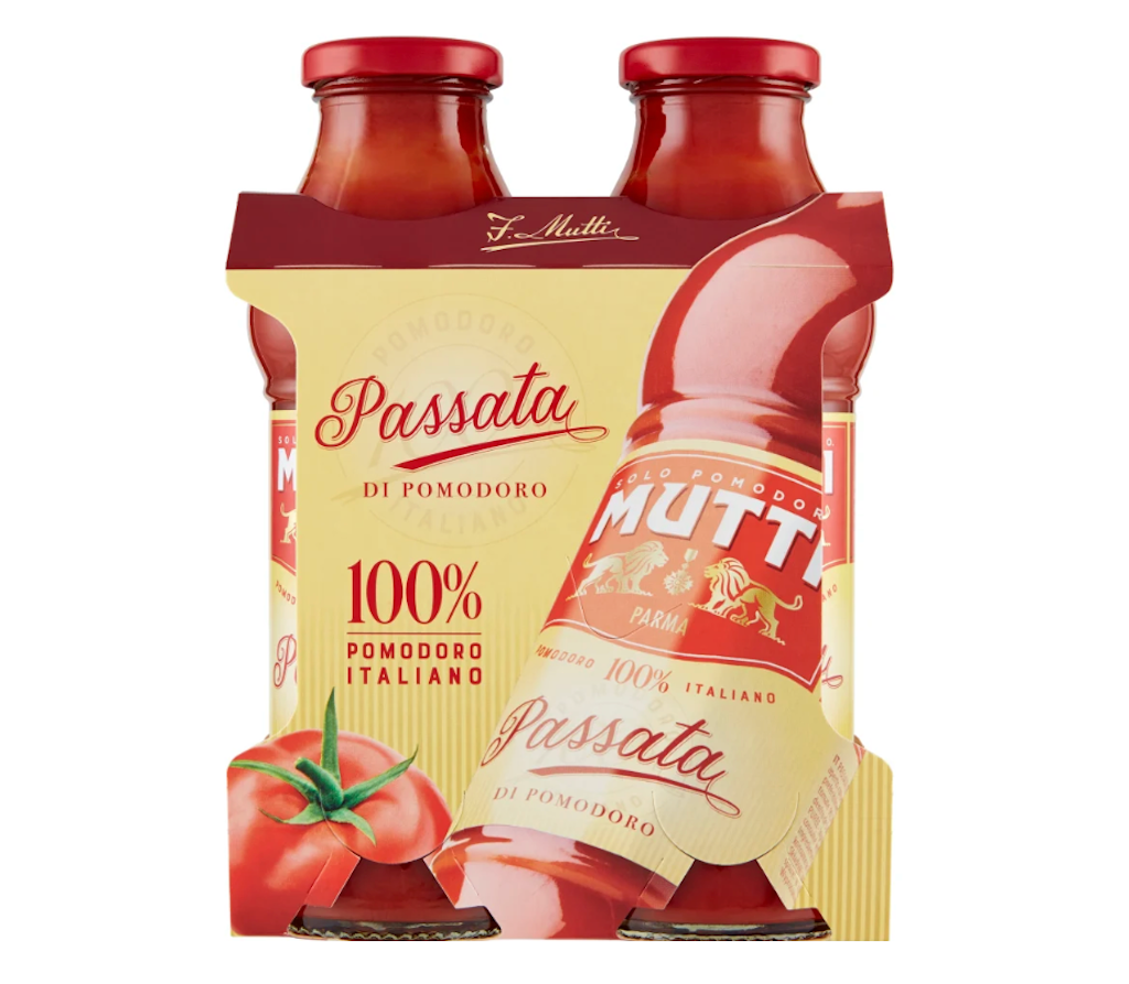 Mutti, Passata, Tomaten-Sauce, 2x400 gr