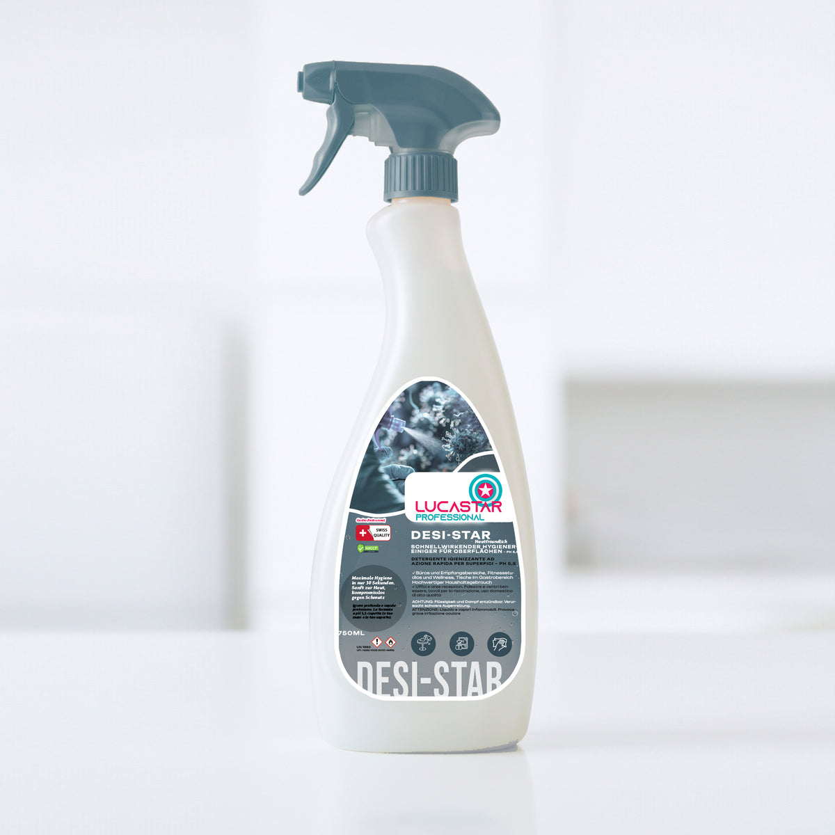 Lucastar Professional, DESISTAR, Händedesinfektionsmittel, 750ml/10kg