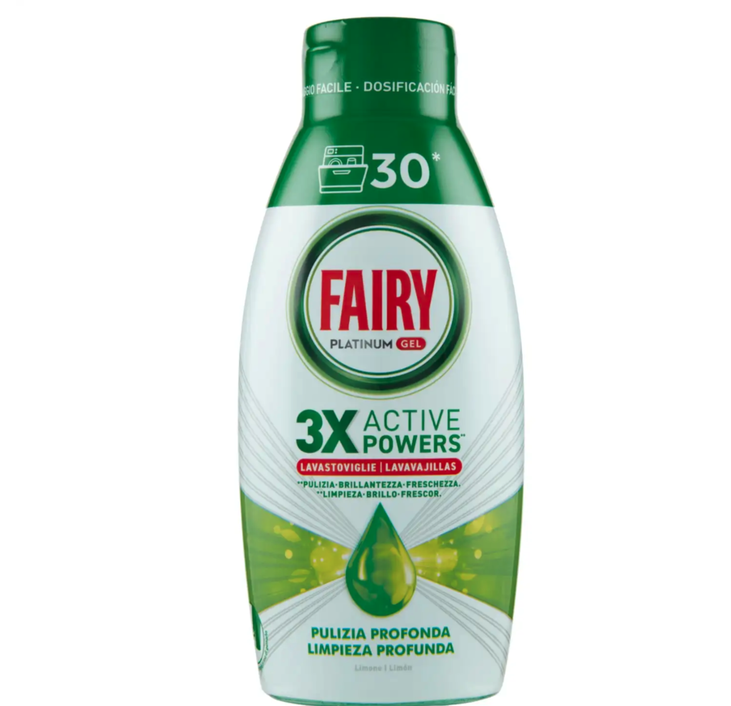 Fairy Geschirrspülgel, Platinum Zitrone, 30 Wäschen
