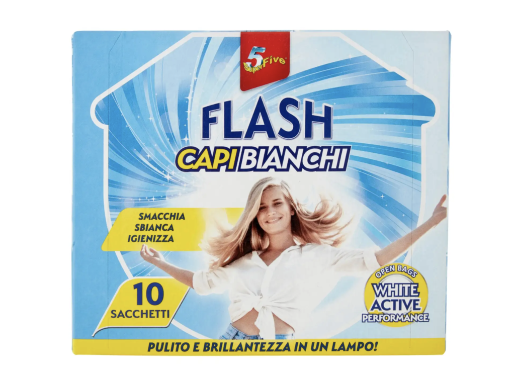 Super Five, Flash-Säcke für Weisse Wäsche, 10 Stück