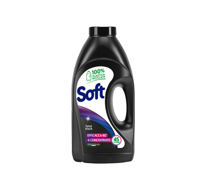 Soft Waschmittel, Total Schwarz , 50 Wäschen