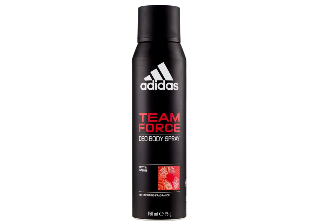 ADIDAS, Spray Deodorant, Team Force, 150ml