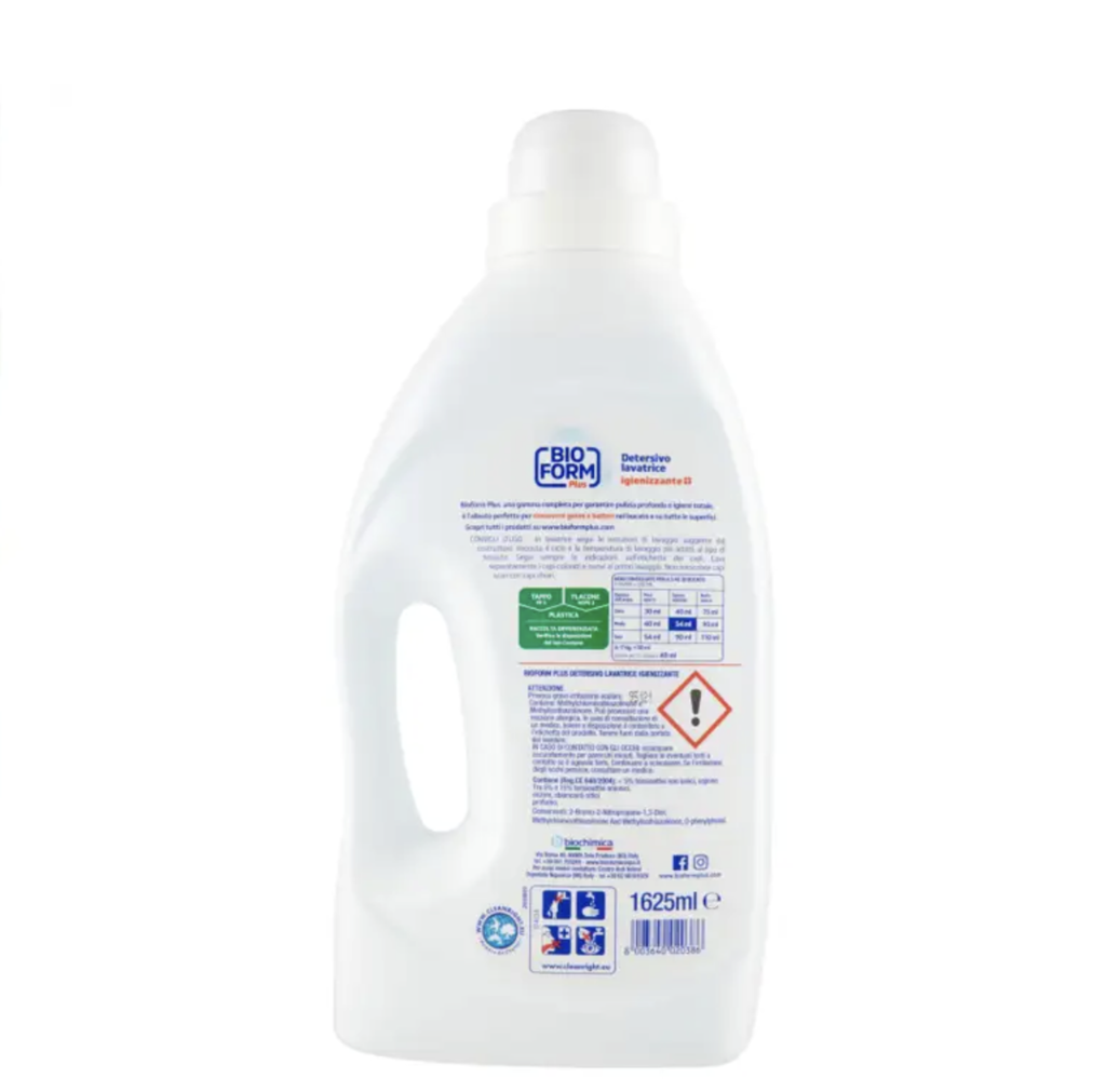 Bioform Klassisches Hygienewaschmittel, 36 Wäschen