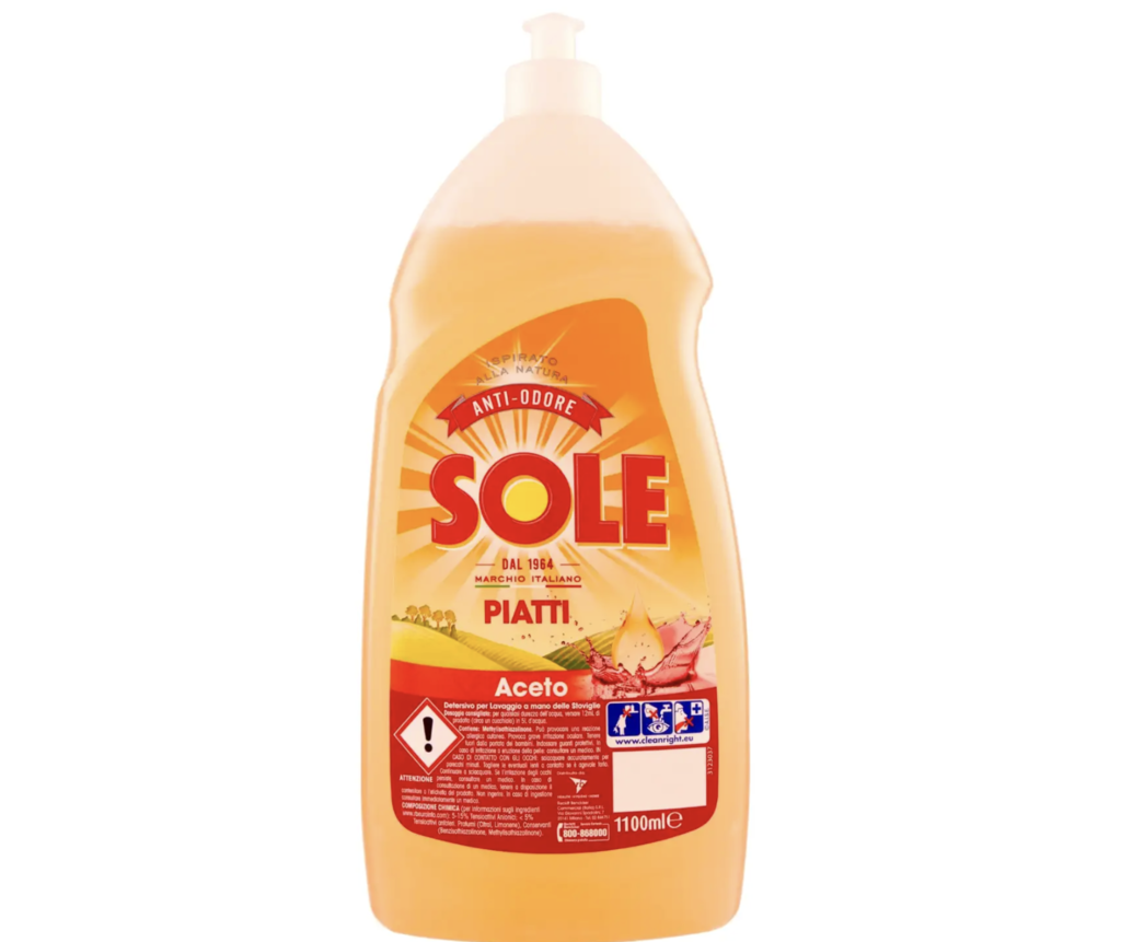 SOLE , Handwaschmittel, Zitrone/Essig, 1,1 L